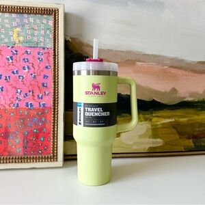 NWT OG Citron Mix Stanley 40 ounce Quencher Tumbler Cup Unused